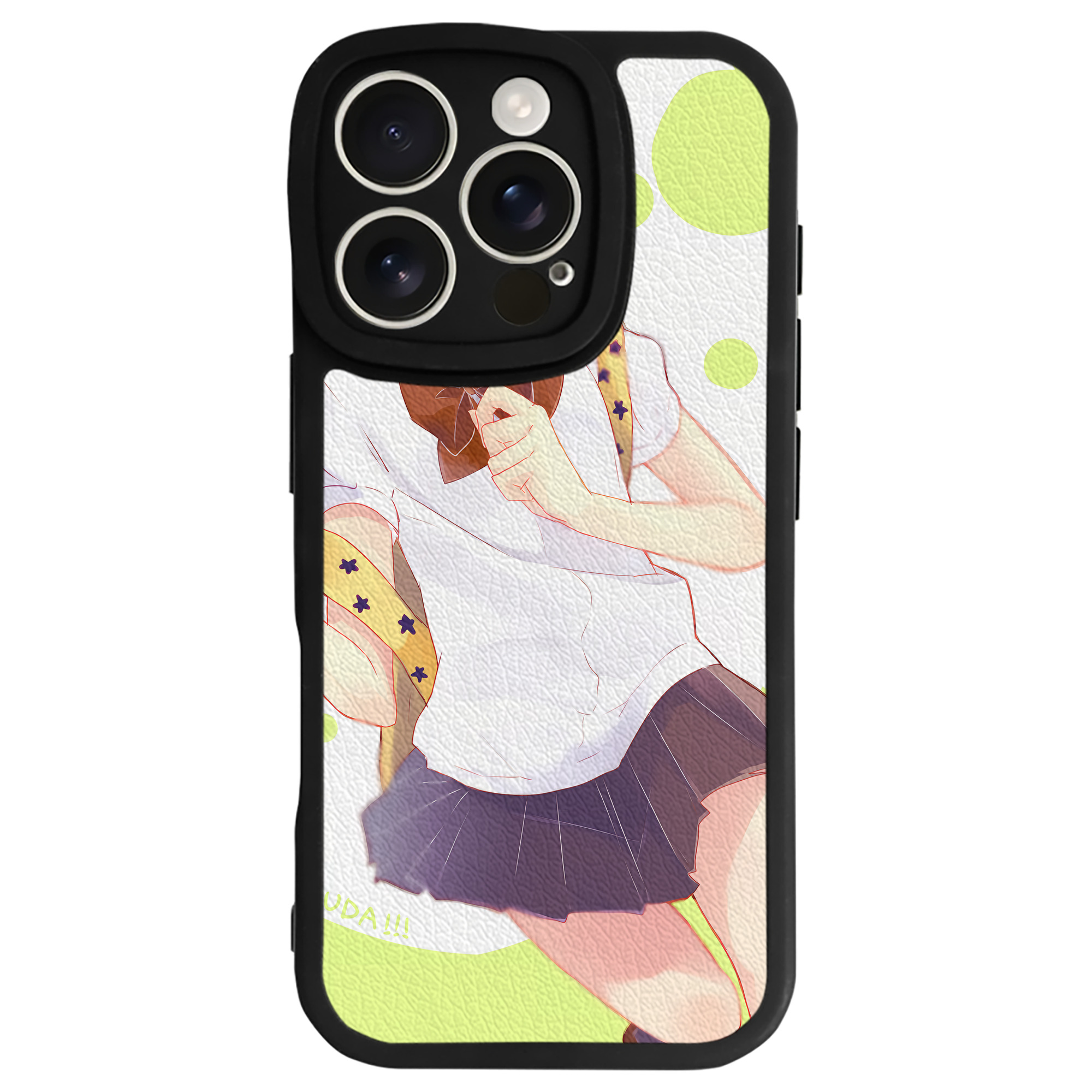 （画像用） ハイキュー!! Haikyu!! 【iPhone 16シリーズ対応】シリコンスマホケース（レザー調） 材質：シリコン
